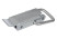 The latch is tension unregulated stainless steel.steel A00027.207428