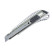 Нож канцелярский 18 мм Berlingo "Metallic", auto-lock, металлический корпус, европодвес