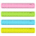 Ruler 20cm STAMM, plastic, with holder, transparent, neon colors, assorted