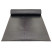 Anti-slip rubber grooved floor covering "wide rib" width 150 cm, length 10 m, black