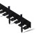 Plastic curb Staff 2000*80 mm Geoplastboard set of 10 pieces + 60 stakes, black