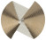 Step drill bit HSS Co5% (P6M5K5) for metal, 15 steps, 4-32 mm