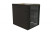 TWB-2268-GP-RAL9004 Шкаф настенный 19-дюймовый (19"), 22U, 1086x600х800мм, стеклянная дверь с перфорацией по бокам, ручка с замком, цвет черный (RAL 9004) (разобранный)