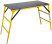 Multifunctional collapsible steel table, working height 770 mm, platform 500x1000mm