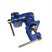 Locksmith vise, cylindrical, rotary 63/38mm with anvil