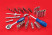 Universal tool kit, 57 items MASTER 01-057C