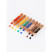 Pencils colored Gamma "Kid", 08 colors, thickened, sharpened, with a sharpener, cardboard. packaging, European weight