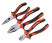 A set of hinge-lip tools, 2-component ergonomics handle, 3 prem.// HARDEN