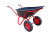 Industrialist 2-wheel anti-shock reinforced wheelbarrow, 110 liters (air wheel)