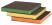 Set of 3 sanding pads 98 x 120 x 13 mm, M, F, SF