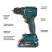 Cordless drill-screwdriver BORT BAB-21S (2x2Ah+battery)