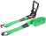 Load fastening strap, ratchet mechanism 230 mm, polyester tape 50 mm x 10 m, 2000 / 4000 kg