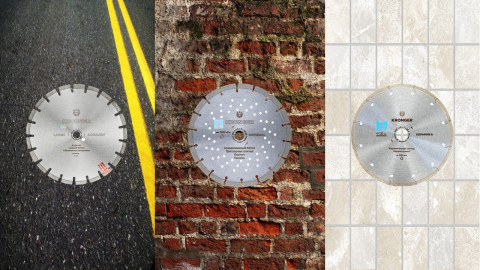 The Russian brand produces diamond tooling for cutting tools. During production, he directs his main efforts to create disks with a high resource, but an acceptable price. The product range is represented by cutting wheels for concrete, reinforced concrete, stone, paving and ceramic tiles, granite.