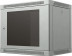 Telecommunication cabinet Ripo 096060BM/G 19" wall mounted 9U 600x600 grey, glass door
