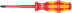 162 iS PH VDE Screwdriver Phillips dielectric, with a tapered working end, PH 2 x 100 mm