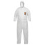 KleenGuard® A40 Reflex Breathable Jumpsuit for protection against splashes of liquids and solid particles - Hooded / White /XXXL (25 overalls)
