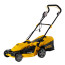 Electric lawn mower GM-2000, 2000 W, width 43 cm, 6 levels, grass collector 45 l. Denzel