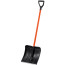 Vityaz CYCLE STANDART snow shovel with braided metal handle and disassembled V-handle