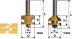 Set of milling cutters combo frame xb 12mm, art. 10590