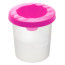 Стакан-непроливайка СТАММ, розовый