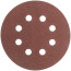 Grinding wheels with holes (Velcro), aluminum oxide, 125 mm, 5 pcs. P 60