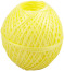 Шпагат полипропиленовый 1000 текс, 100 м желтый