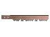 Blade for a bow saw, for raw wood 378 mm