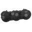 KUP ERA Installation Box-3-70-45 black 3-seater 212x70x45mm for hollow walls self-tapping screws metal feet IP20