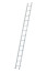 Single-section aluminum ladder with 13 steps AL 1x13 P70