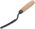 The stitching is convex 10 mm, the seam is concave