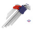 6-sided long 9pcs Keys in the WP222005 WORKPRO holder