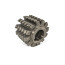 Screw milling cutter for sprocket teeth t=8 dp=5 B P6M5 (2523-0132) 63x50x27 (2gr.36 min.) 3911 Z=12 isp2 Beltools