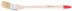 Radiator brush, thick. 13 mm, natural. bristles, stainless steel. crimp, wood. handle, width 65 mm