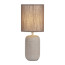7039-501 Rivoli Ramona 7039-501 Table Lamp 1* E14 40W ceramic brown with lampshade