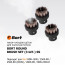 Набор аксессуаров для пароочистителя BORT Round brush SET (3pcs) SS