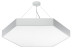 Светильник LED ЭРА Geometria SPO-121-W-40K-038 Hexagon 38Вт 4000K 4000Лм IP40 600*80 белый подвесной драйвер внутри