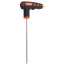 CUSTOR L-shaped screwdriver with TORX T50 / 100 x 205mmL 1610050 profile