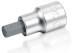 Головка торцевая с шестигранной вставкой HEX 1/4" 2,5 мм L=37 мм TOPTUL BCDA082E
