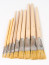 Flat bristle brushes (KHZHP) No. 16