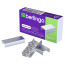 Staples for stapler No.10 Berlingo "Perfect", galvanized, 1000 pcs., energy-saving