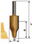 Vertical figureline milling cutter f25,4x41,3mm xv 12mm, art. 46551