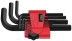 950/9 Hex-Plus BlackLaser 7 Set of L-shaped keys, 1.5 - 10 mm, 9 items