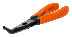 Pliers with curved jaws, 160mm