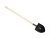 Universal bayonet shovel on a wooden handle