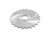 Milling cutter 160 x 4 x 32 Z = 24 slotted type 3 HSS with hub, with w/n GOST 2679-93 Beltools
