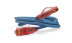 PC-LPM-UTP-RJ45-RJ45-C5e-0.15M-LSZH-BL Patch Cord U/UTP, Cat.5e (100% Fluke Component Tested), LSZH, 0.15 m, Blue