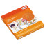 Plasticine Gamma "Orange sun", 12 colors (10 classic, gold, silver), 172g, with stack, cardboard. packaging