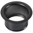 Flange in the sink BORT Washing flange FBL60 (black)