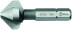 846/1 Three-channel conical countersink nozzle, 1/4" shank With 6.3, 12.40 x 35 mm