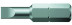 800/1 Z SL бита шлицевая, вязкая твёрдость, хвостовик 1/4" C 6.3, 1.2 x 6.5 x 25 мм